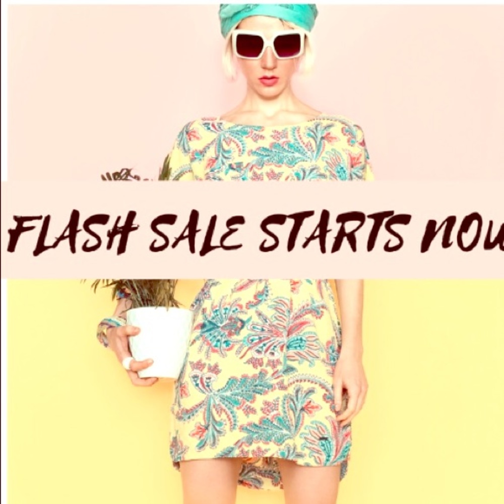 Flash sale today and tomorrow